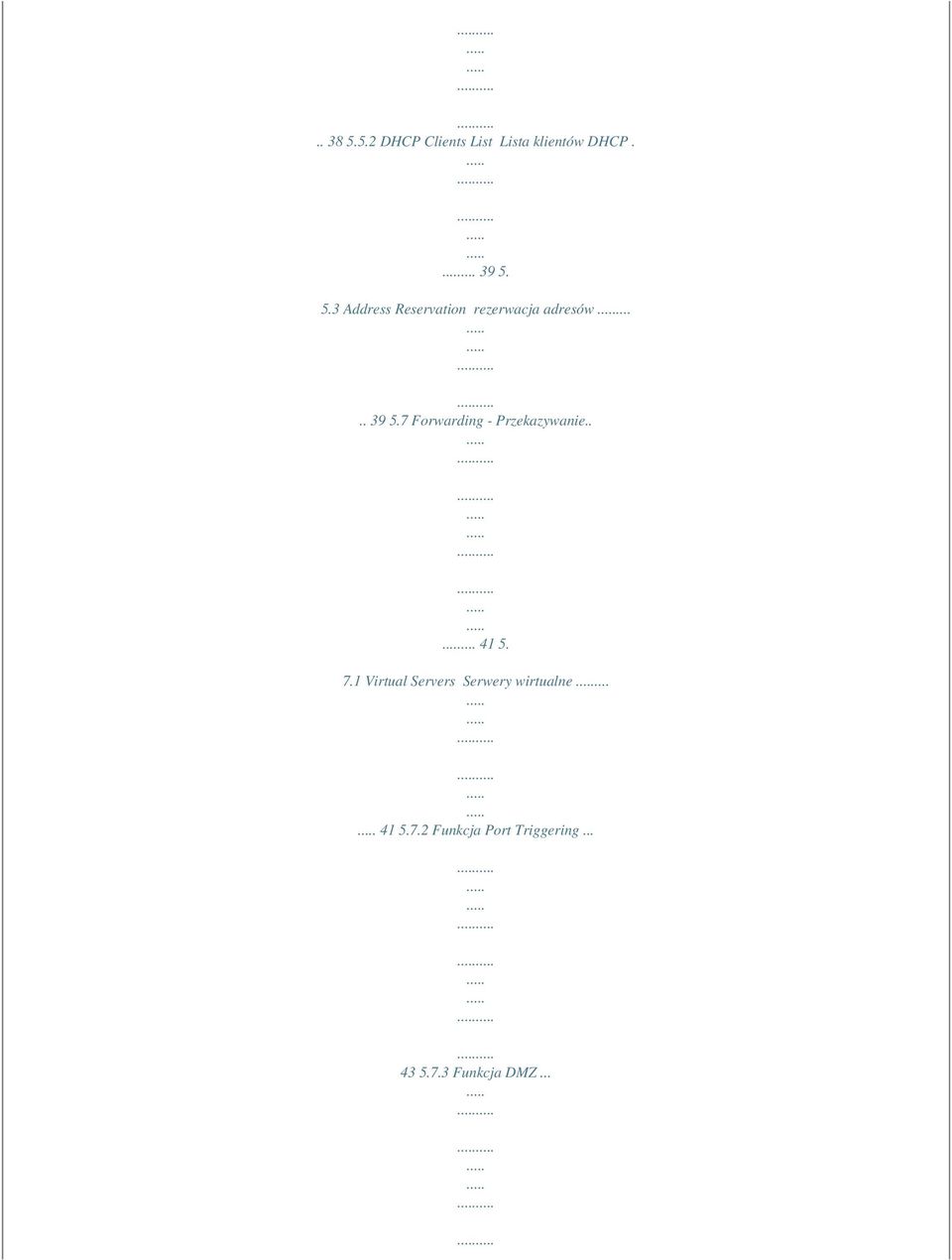 1 Virtual Servers Serwery wirtualne... 41 5.7.