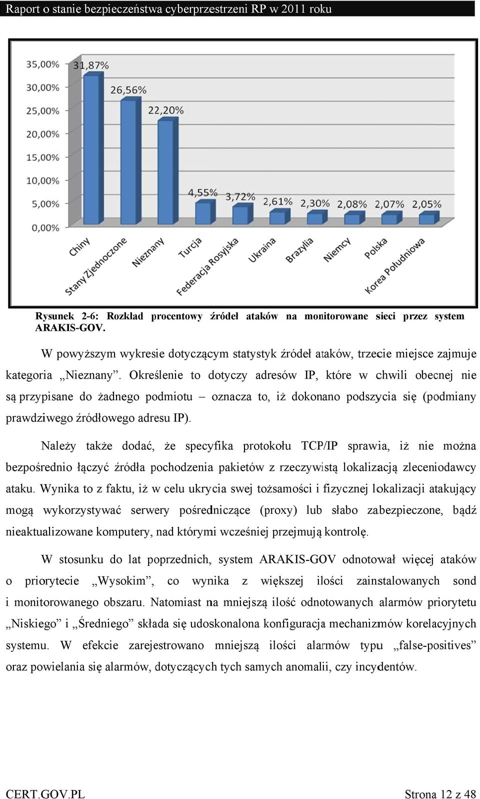 Należy także dodać, że specyfika protokołu TCP/IP sprawia, iż nie można bezpośrednio łączyć źródła pochodzenia a pakietów z rzeczywistą lokalizacją zleceniodawcy ataku.