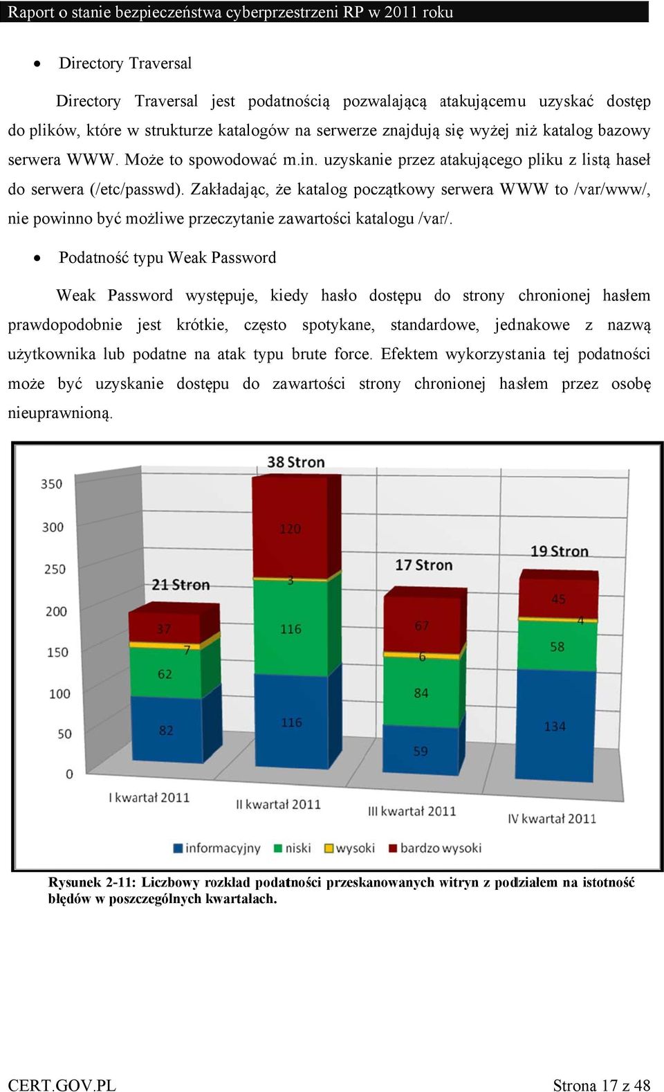 Zakładając, żee katalog początkowy serwera WW WW to /var/www/, nie powinno być możliwe przeczytanie zawartości katalogu /var/.