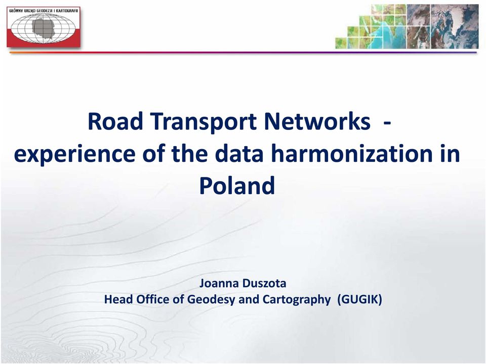 harmonization in Poland Joanna