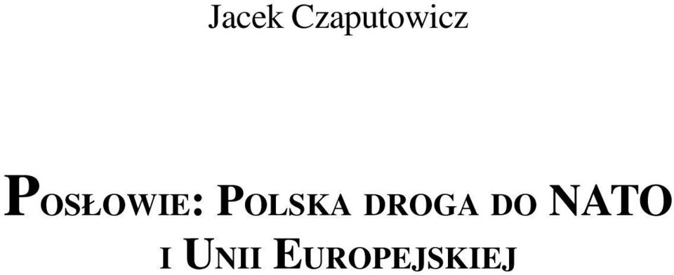 Posłowie: Polska