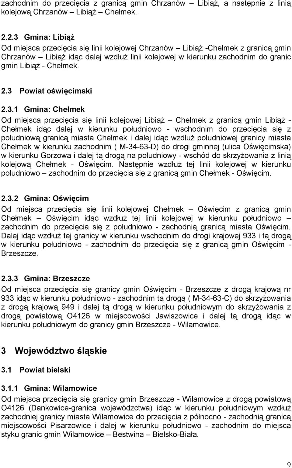 Chełmek. 2.3 