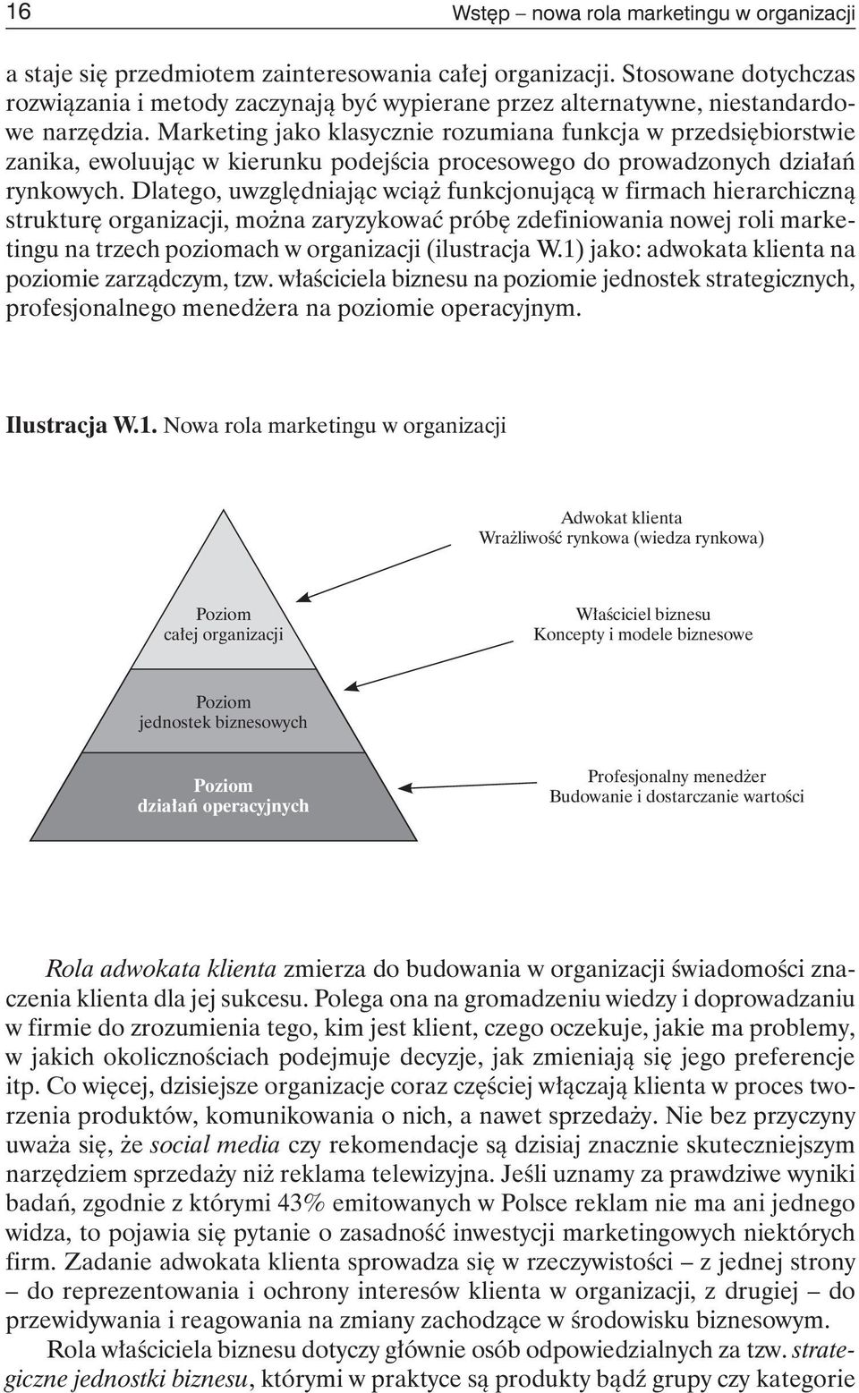 Marketing jako klasycznie rozumiana funkcja w przedsiębiorstwie zanika, ewoluując w kierunku podejścia procesowego do prowadzonych działań rynkowych.