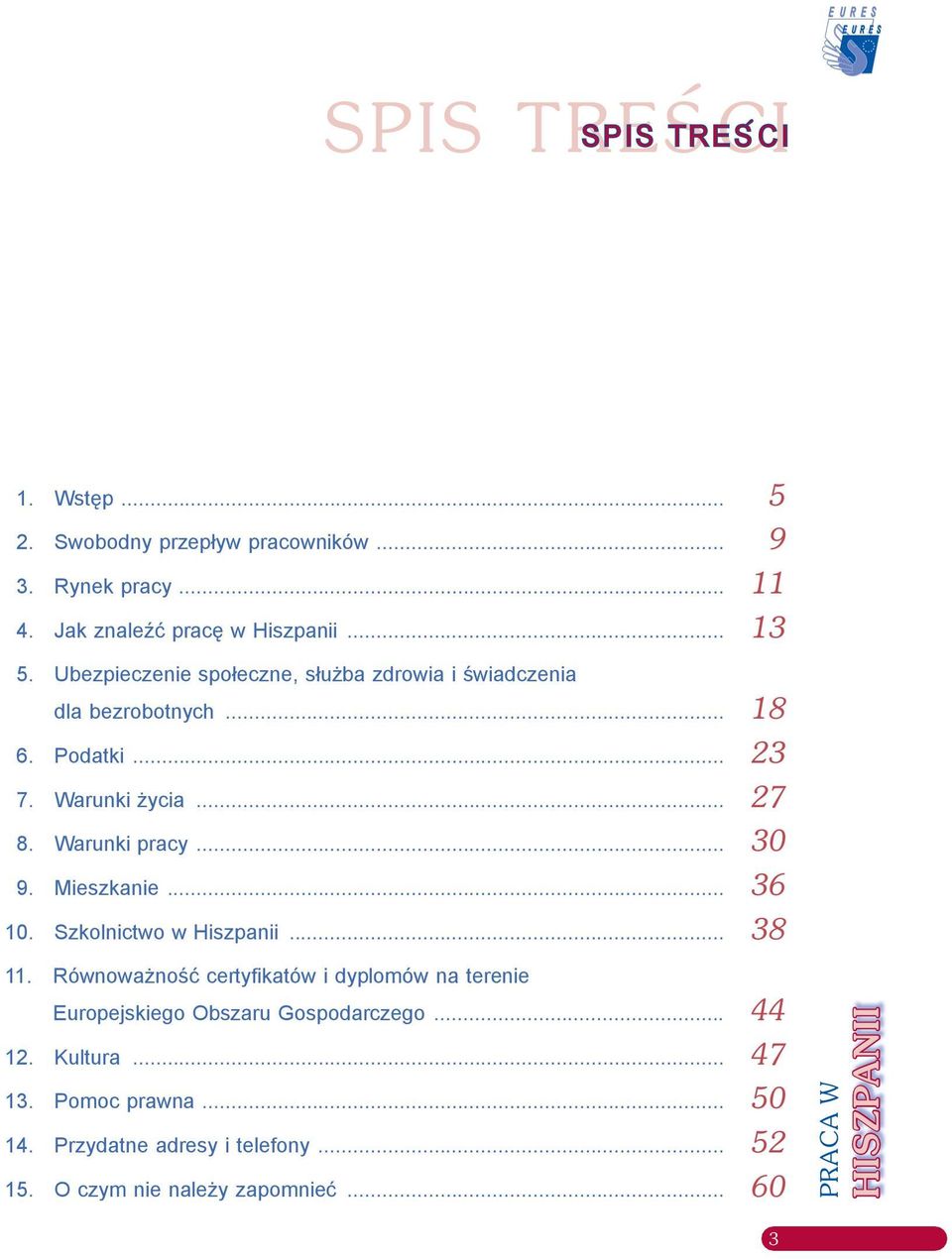 .. 30 9. Mieszkanie... 36 10. Szkolnictwo w Hiszpanii... 38 11.