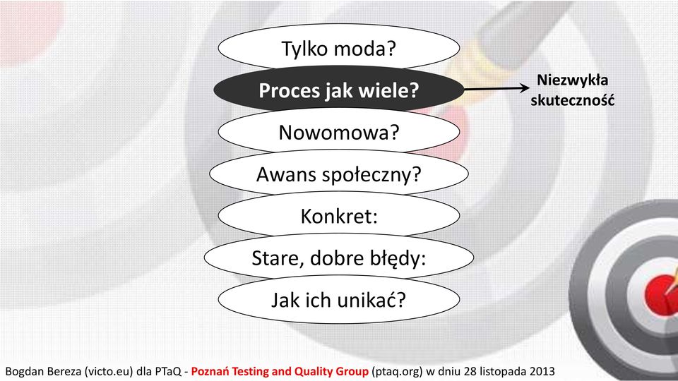 Niezwykła skuteczność Awans