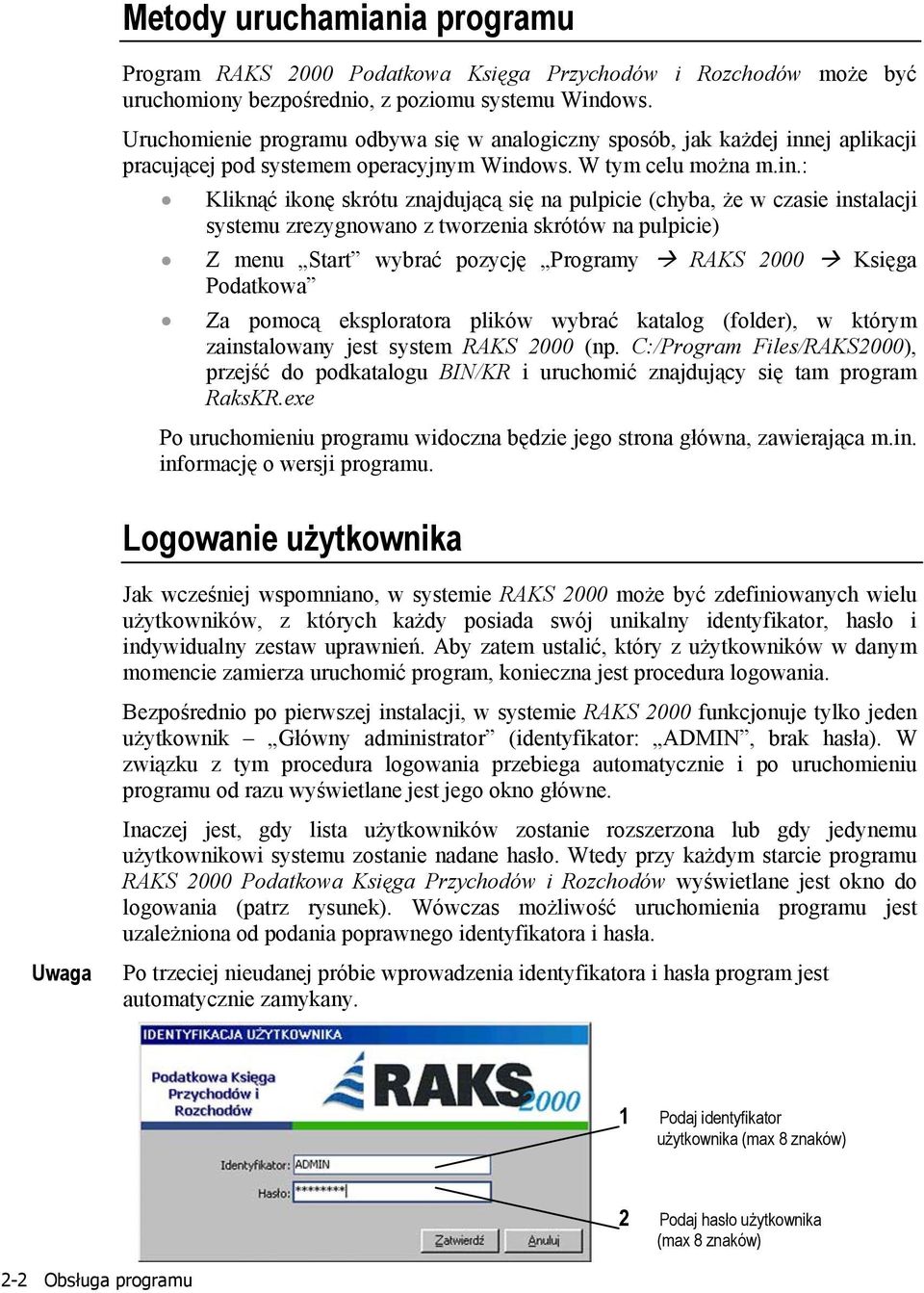 ej aplikacji pracującej pod systemem operacyjnym Wind