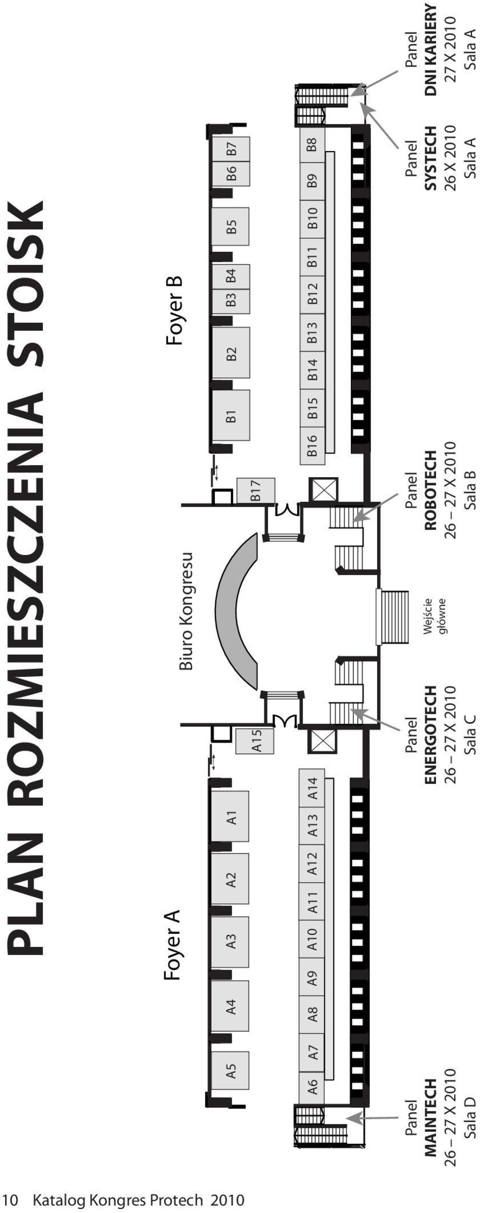 Panel SYSTECH 26 X 2010 Sala A Panel DNI KARIERY 27 X 2010 Sala A A1 QAD Polska A2 Balluff A3 Siemens A4 FLIR Systems A5 Napędy i Sterowanie B1