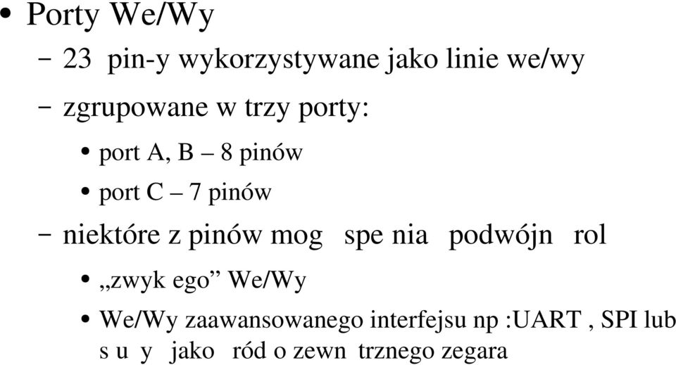 mog spe nia podwójn rol zwyk ego We/Wy We/Wy zaawansowanego