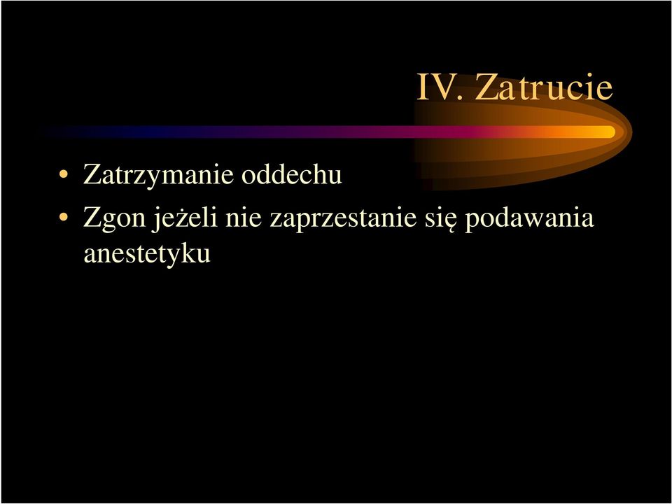 Zgon jeżeli nie