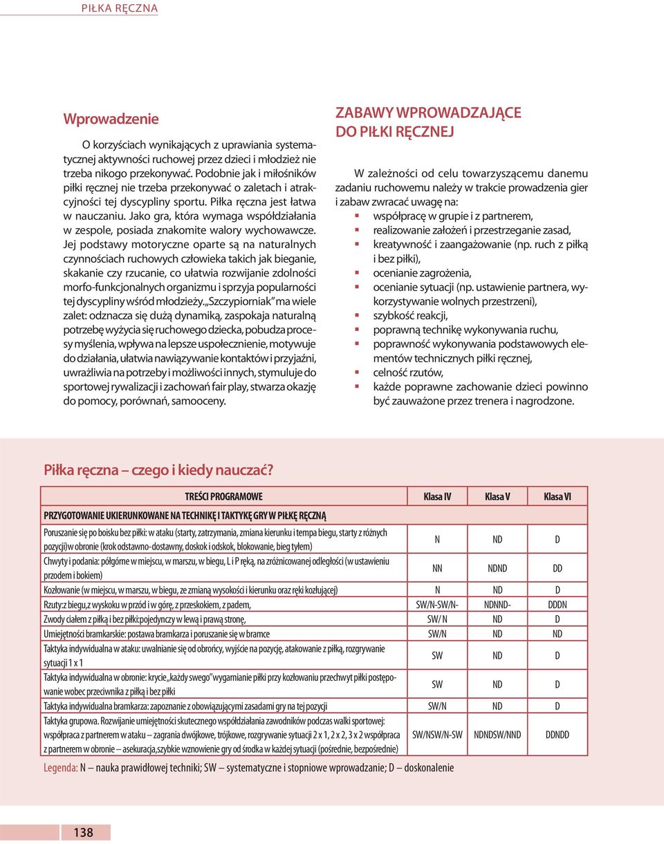 Jako gra, która wymaga współdziałania w zespole, posiada znakomite walory wychowawcze.