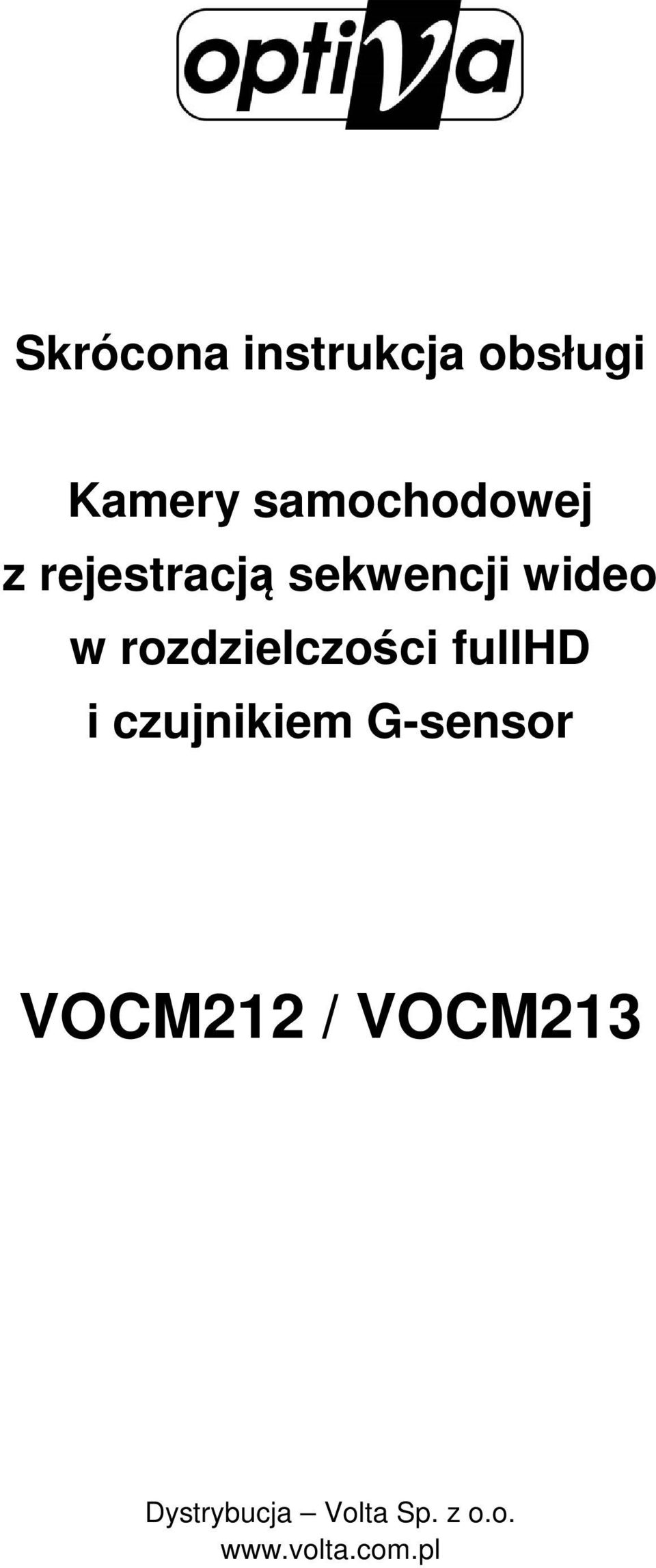 rozdzielczości fullhd i czujnikiem G-sensor