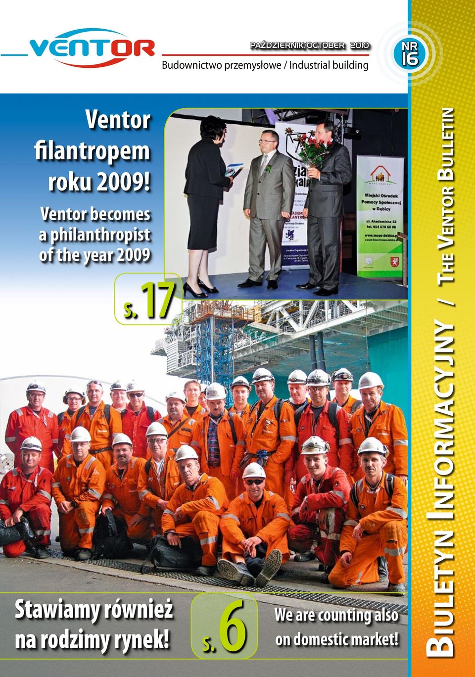 Ventor becomes a philanthropist of the year 2009 s.