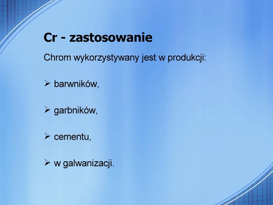 produkcji: barwników,