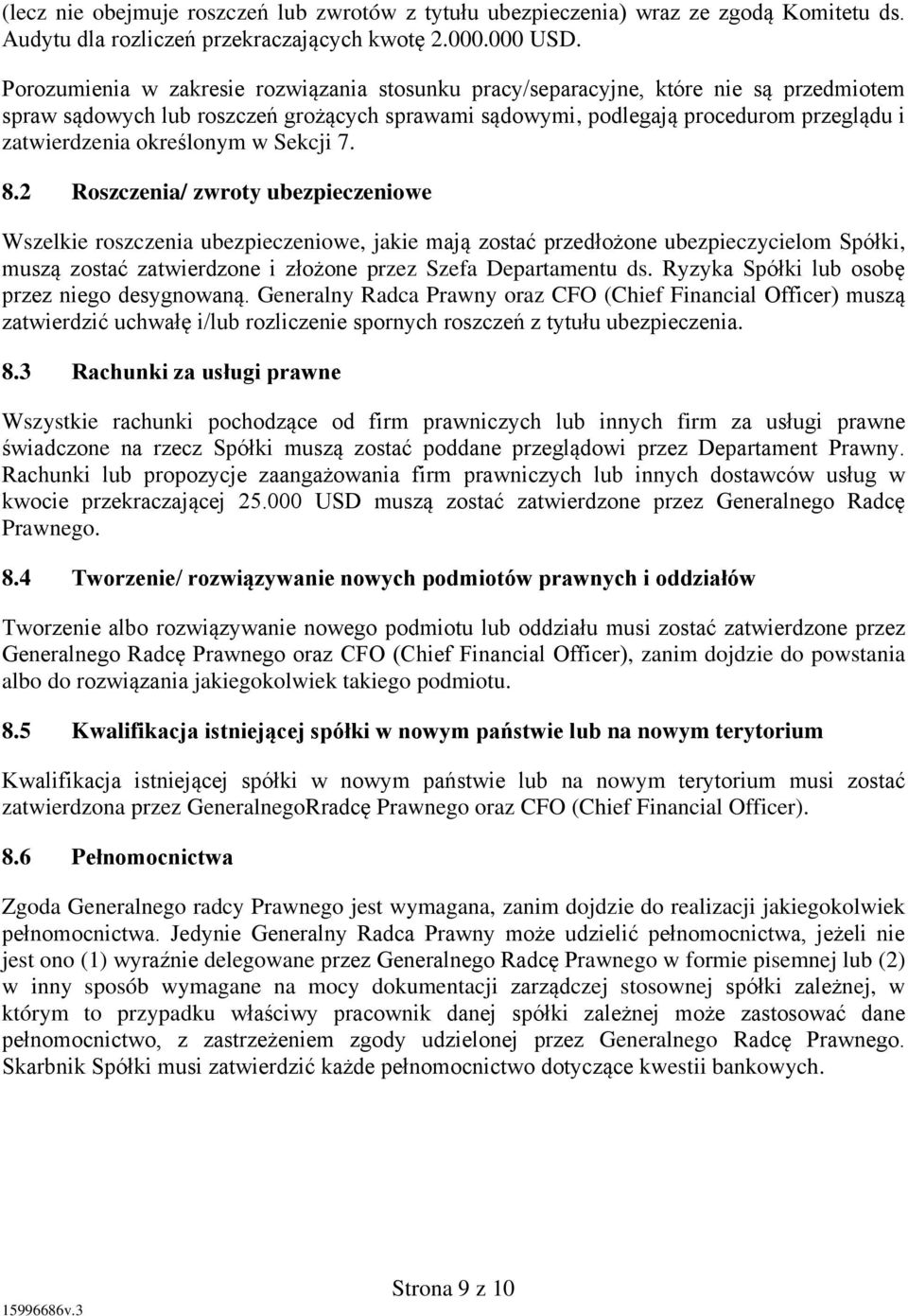 określonym w Sekcji 7. 8.