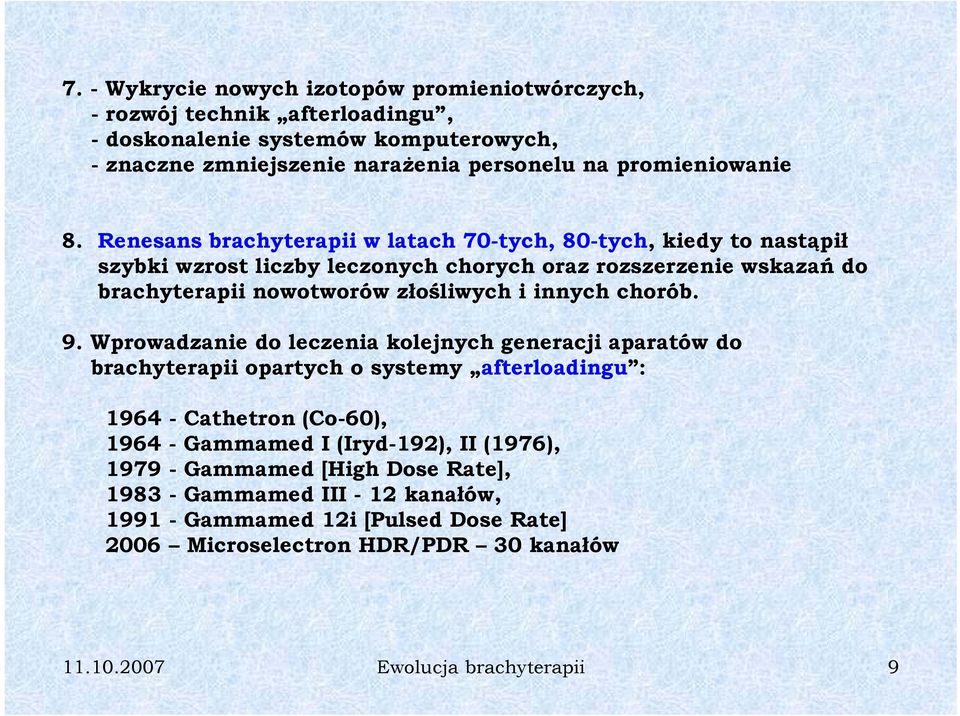 innych chorób. 9.