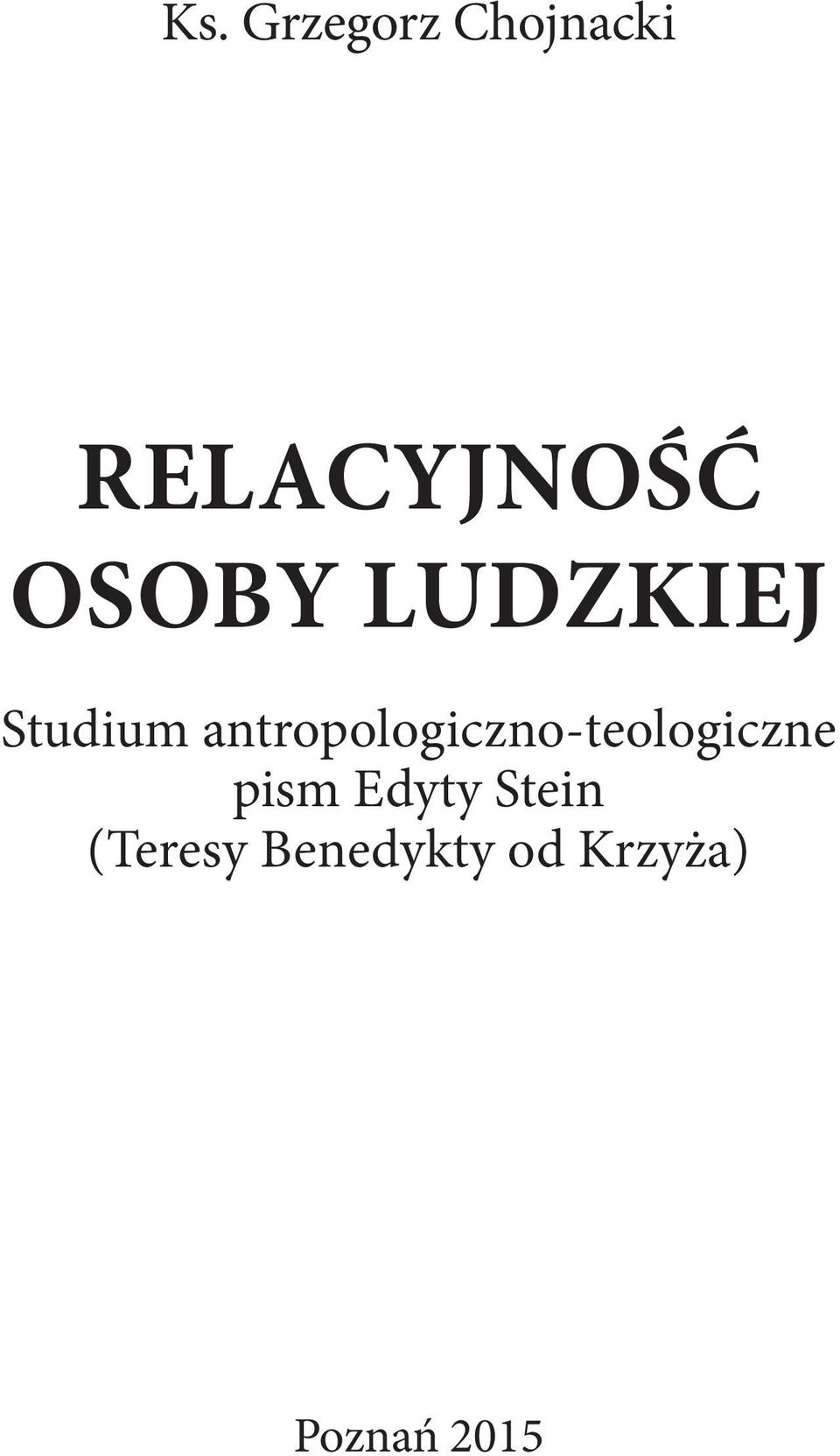 antropologiczno-teologiczne pism