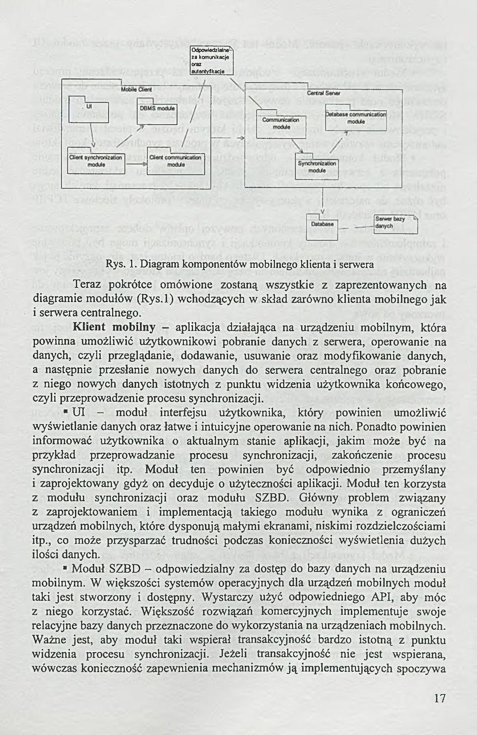 Klient mobilny - aplikacja działająca na urządzeniu mobilnym, która powinna umożliwić użytkownikowi pobranie danych z serwera, operowanie na danych, czyli przeglądanie, dodawanie, usuwanie oraz