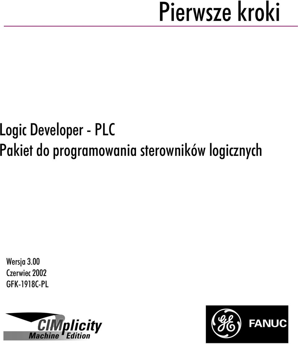 sterowników logicznych Wersja