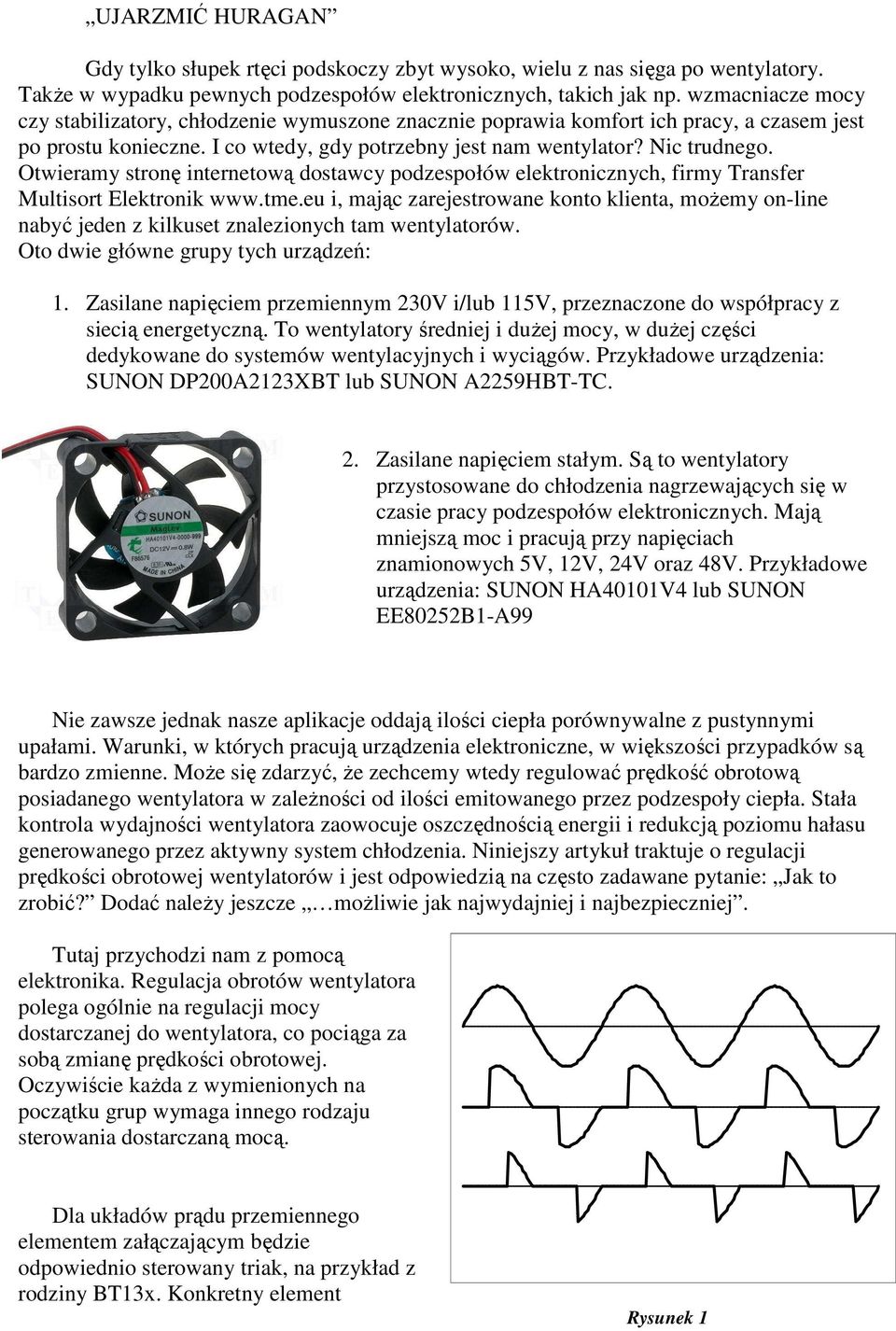 Otwieramy stronę internetową dostawcy podzespołów elektronicznych, firmy Transfer Multisort Elektronik www.tme.