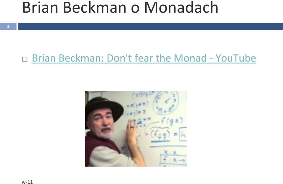 Beckman: Don't