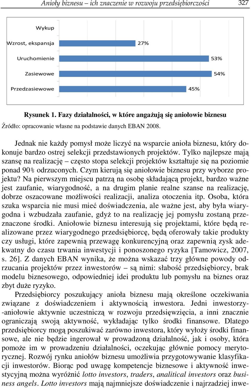 Jednak nie każdy pomysł może liczyć na wsparcie anioła biznesu, który dokonuje bardzo ostrej selekcji przedstawionych projektów.