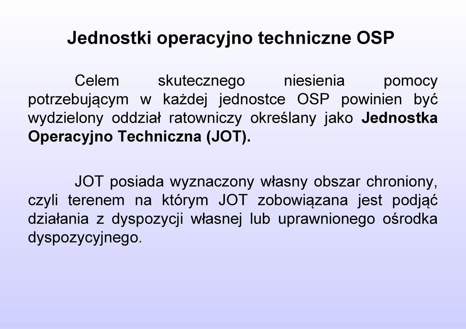 Techniczna (JOT).