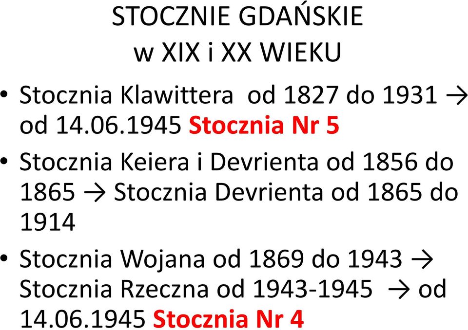 1945 Stocznia Nr 5 Stocznia Keierai Devrientaod 1856 do 1865