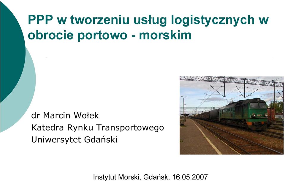 Wołek Katedra Rynku Transportowego