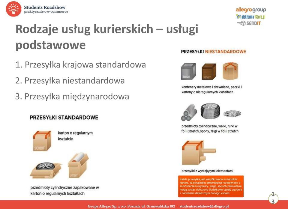 Przesyłka krajowa standardowa 2.