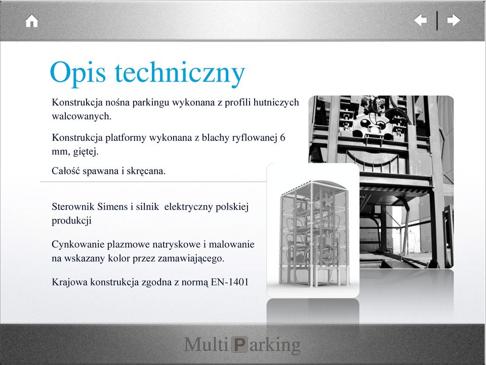 Sterownik Simens i silnik elektryczny polskiej produkcji dukcji.