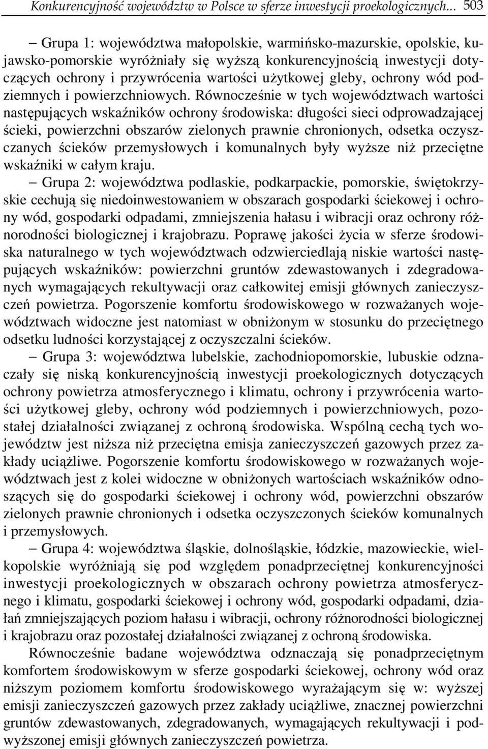 gleby, ochrony wód podziemnych i powierzchniowych.