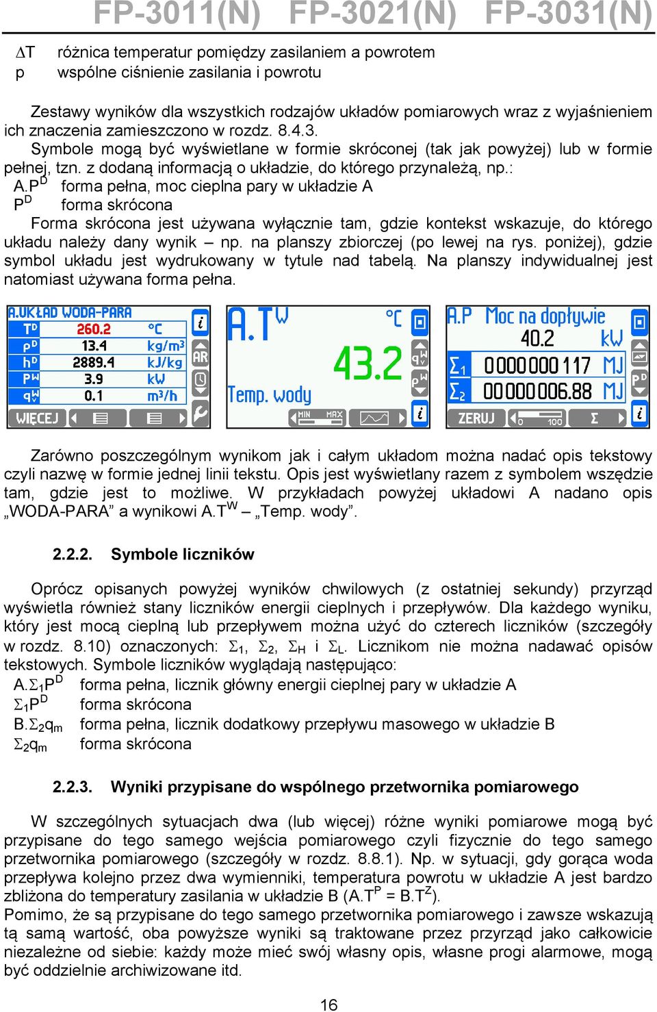 z dodaną informacją o układzie, do którego przynależą, np.: A.