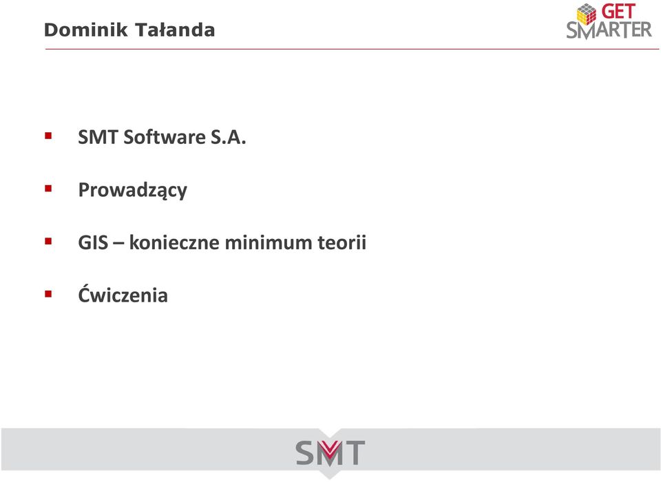 Prowadzący GIS