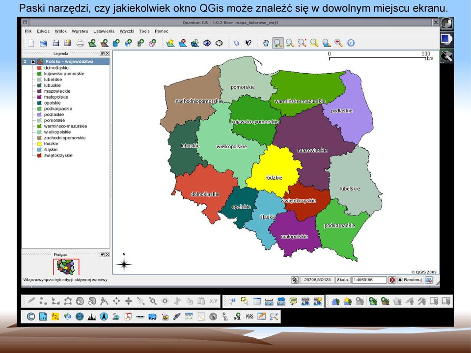 QGis może znaleźć się