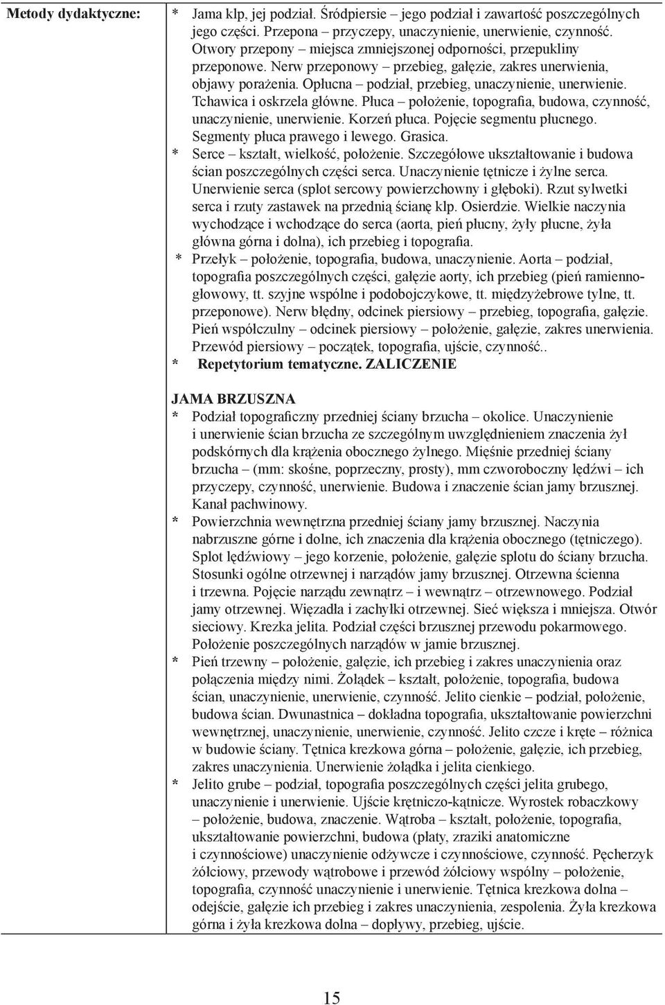 Tchawica i oskrzela główne. Płuca położenie, topografia, budowa, czynność, unaczynienie, unerwienie. Korzeń płuca. Pojęcie segmentu płucnego. Segmenty płuca prawego i lewego. Grasica.