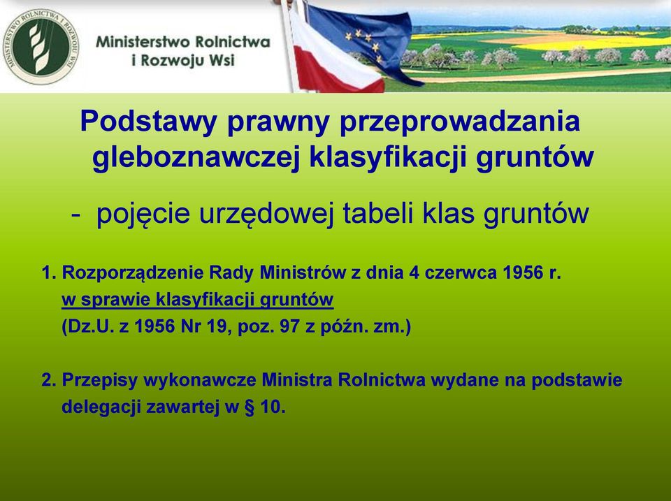 Rozporządzenie Rady Ministrów z dnia 4 czerwca 1956 r.