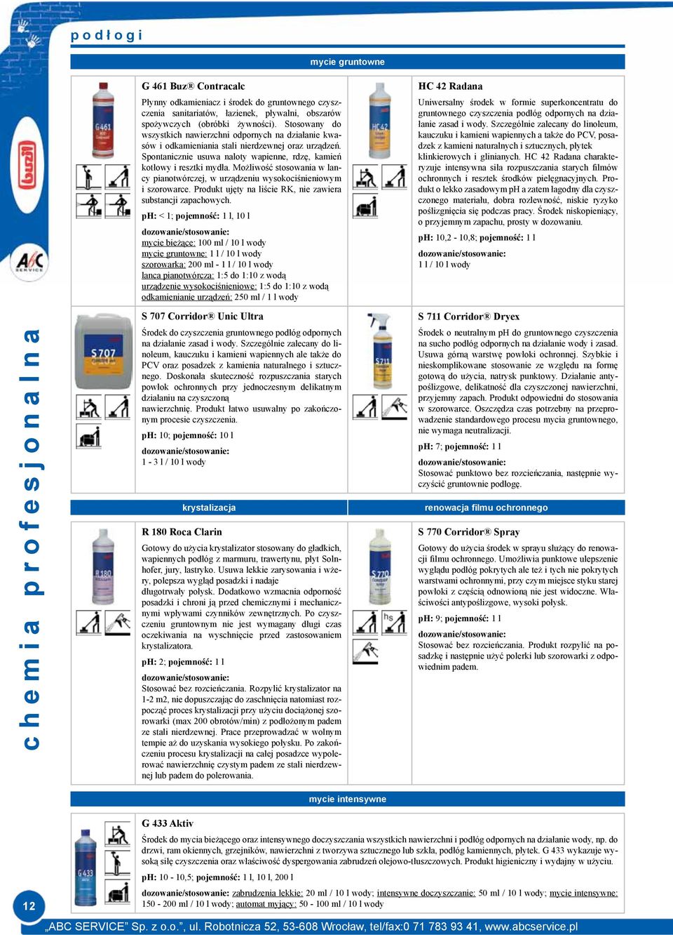 Możliwość stosowania w lancy pianotwórczej, w urządzeniu wysokociśnieniowym i szorowarce. Produkt ujęty na liście RK, nie zawiera substancji zapachowych.