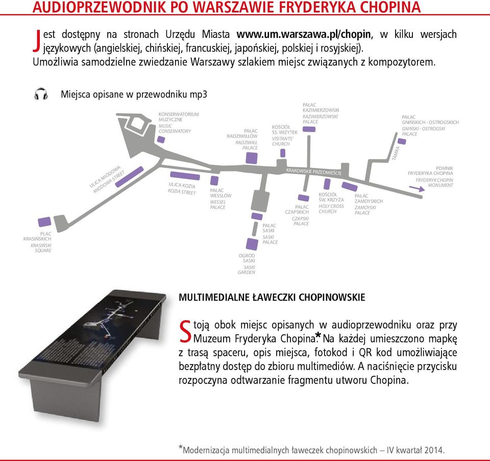 Miejsca opisane w przewodniku mp3 KONSERWATORIUM MUZYCZNE MUSIC CONSERVATORY PAŁAC RADZIWIŁŁÓW RADZIWIŁŁ PALACE KOŚCIÓŁ SS.