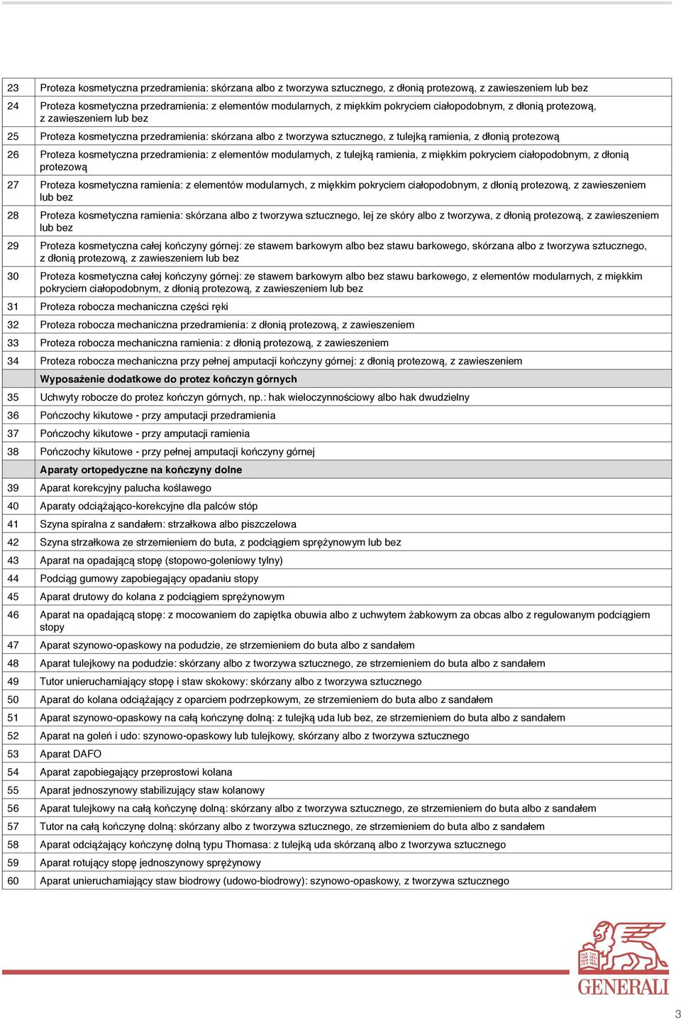 kosmetyczna przedramienia: z elementów modularnych, z tulejką ramienia, z miękkim pokryciem ciałopodobnym, z dłonią protezową 27 Proteza kosmetyczna ramienia: z elementów modularnych, z miękkim