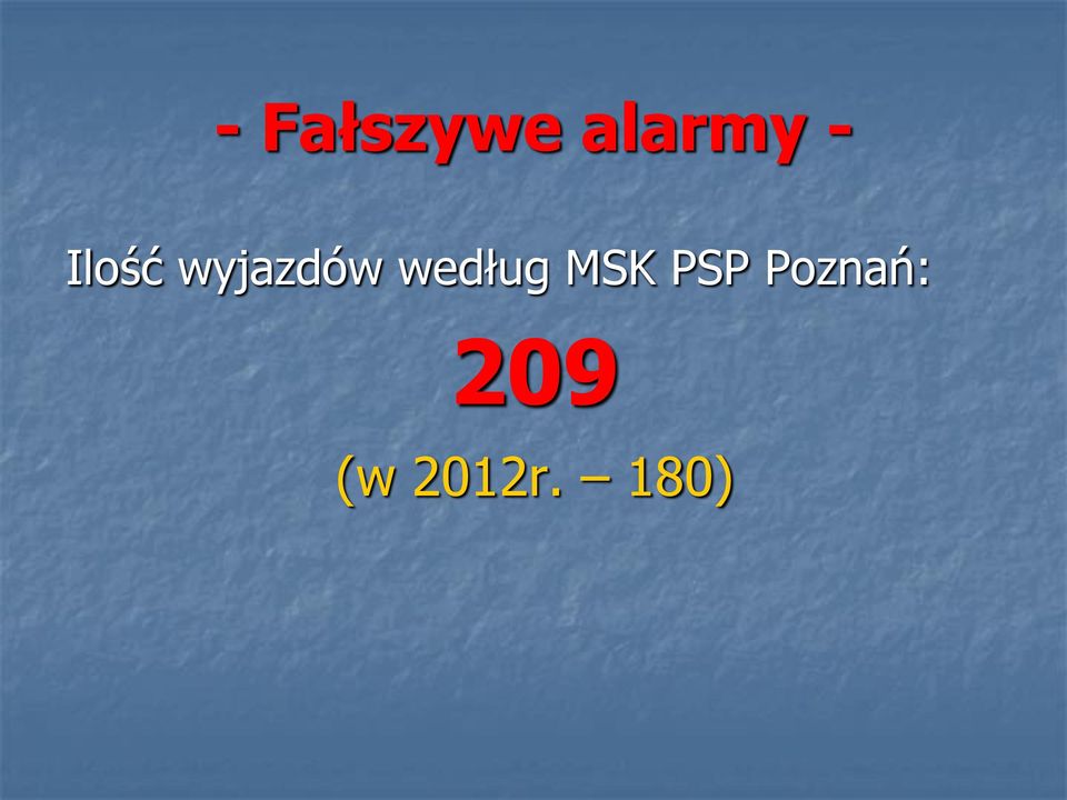 według MSK PSP