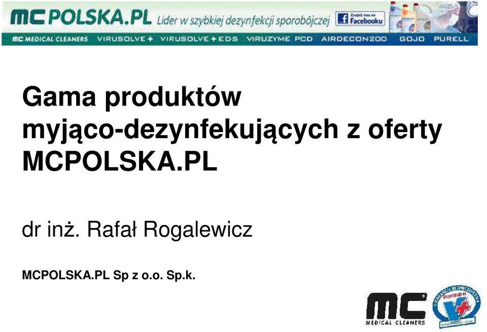 oferty MCPOLSKA.PL dr inż.