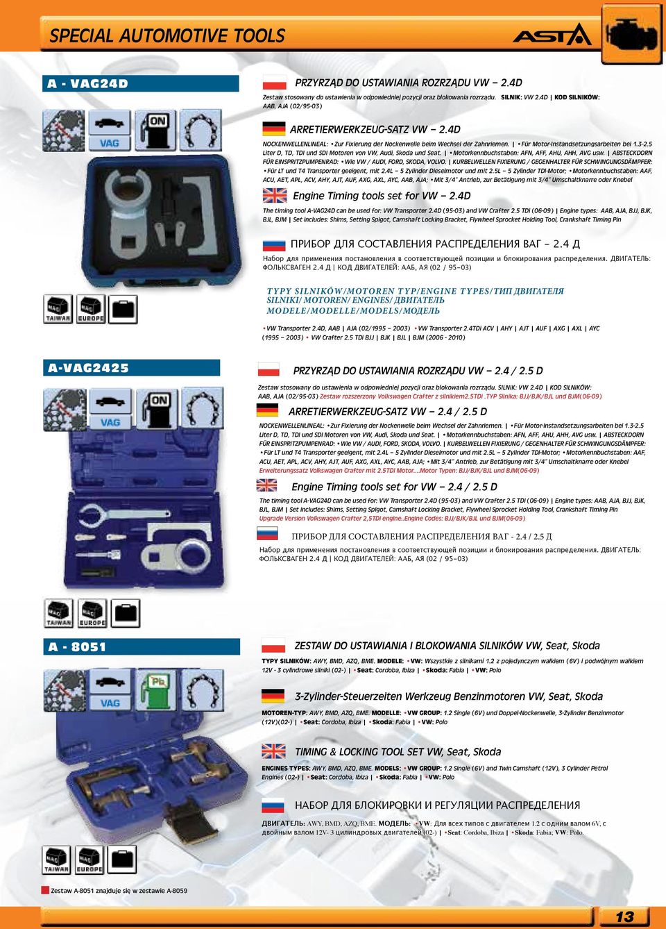 5 Liter D, TD, TDI und SDI Motoren von VW, Audi, Skoda und Seat. Motorkennbuchstaben: AFN, AFF, AHU, AHH, AVG usw. ABSTECKDORN FŰR EINSPRITZPUMPENRAD: Wie VW / AUDI, FORD, SKODA, VOLVO.