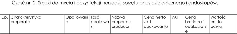 anestezjologicznego i endoskopó