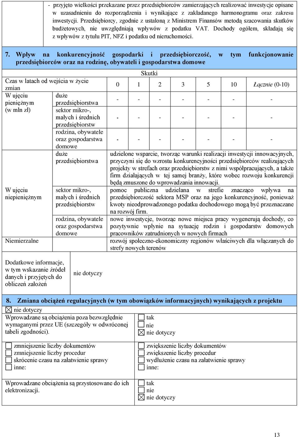 Dochody ogółem, składają się z wpływów z tytułu PIT, NFZ i podatku od nieruchomości. 7.