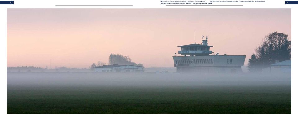 the Zaleszany municipality - Turbia airport 14 15