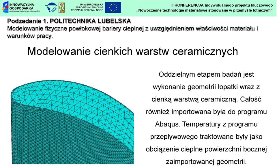 warunków pracy.