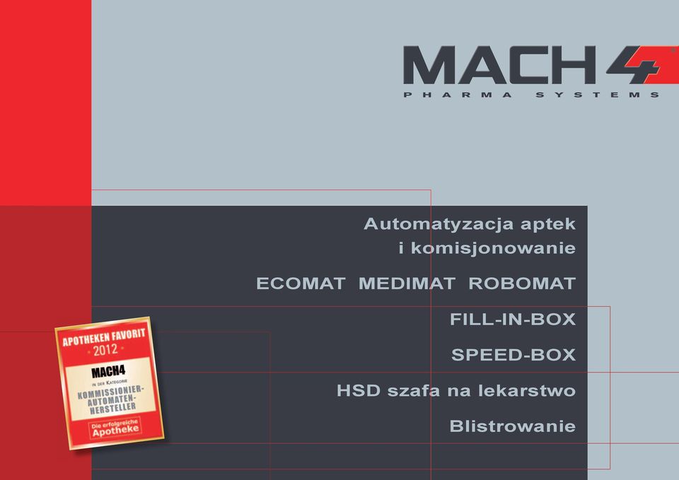 ROBOMAT Fill-In-Box Speed-Box