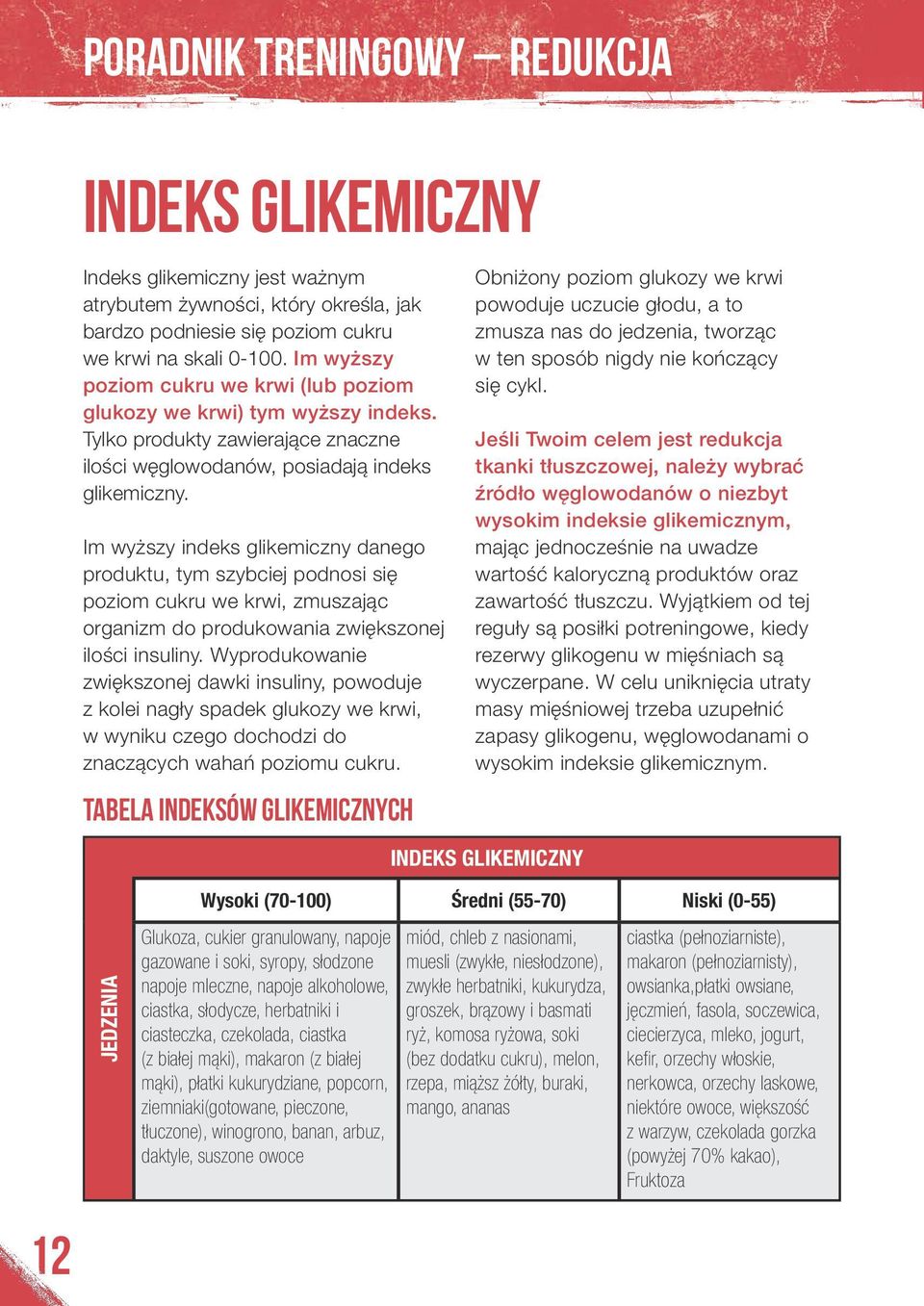 Im wyższy indeks glikemiczny danego produktu, tym szybciej podnosi się poziom cukru we krwi, zmuszając organizm do produkowania zwiększonej ilości insuliny.