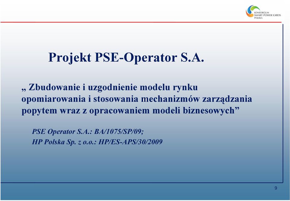 stosowania mechanizmów zarządzania popytem wraz z