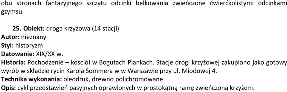 Historia: Pochodzenie kościół w Bogutach Piankach.